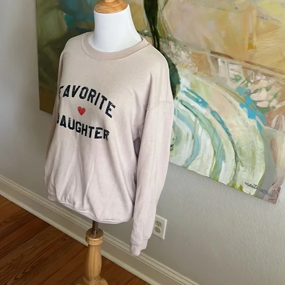 Favorite Daughter Sweatshirt by Erin & Sara for Sub_urban Riot EUC Medium - Picture 6 of 16